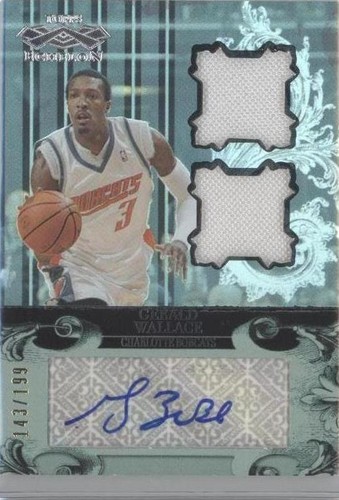 2007-08 Topps Echelon - Gerald Wallace #TEADR-GW