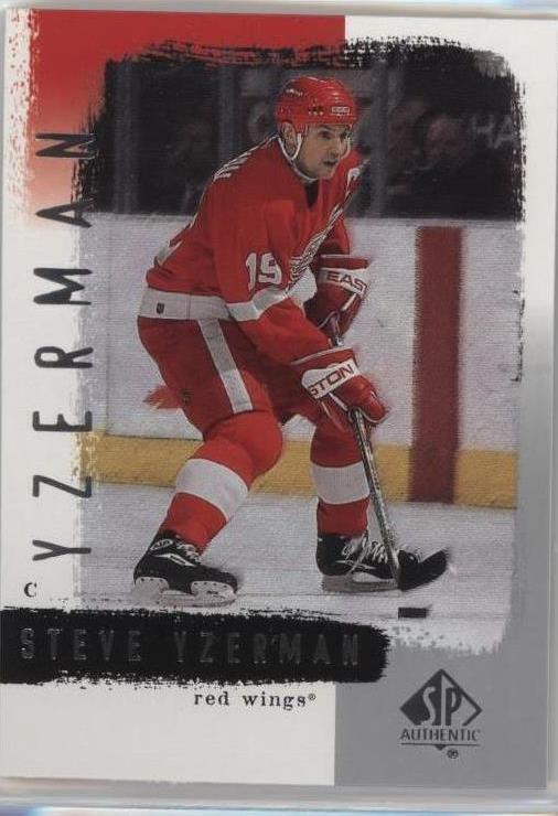 2000-01 SP Authentic - Steve Yzerman #31