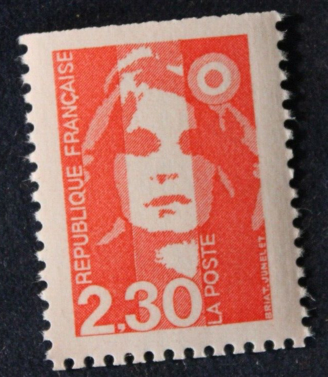 Timbre Marianne De Briat 2f30 Rouge - Yt 2629 (Issu De Carnet) - Neuf** - 1990