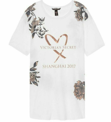 Victoria's Secret LIMITED EDITION 2017 SHANGHAI FASHION SHOW T Shirt Tee sz M