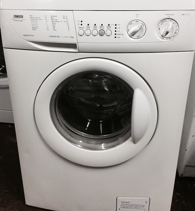 80 Zanussi ZWF1421 6kg 1400Spin White Washing Machine 1YEAR WARRANTY