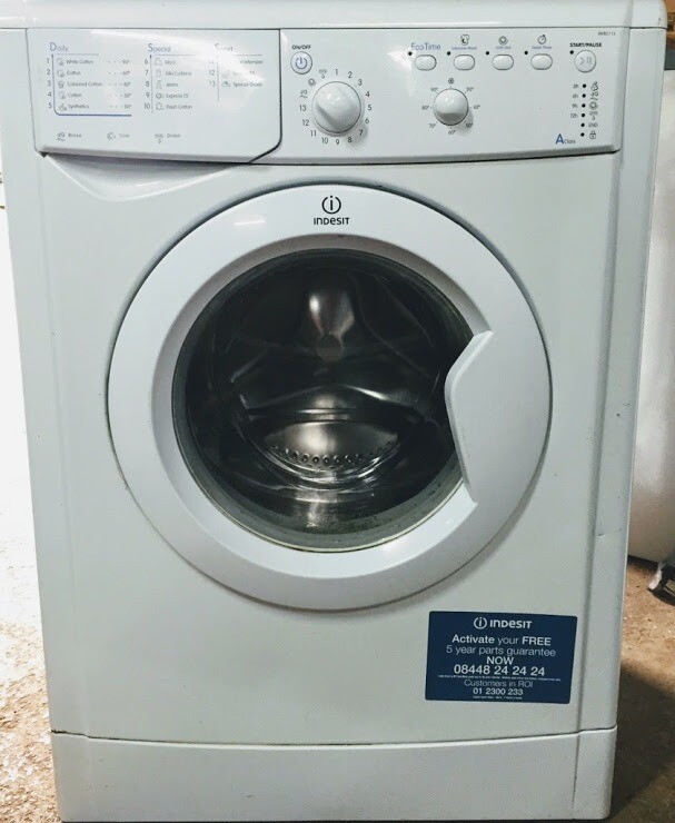 58 Indesit IWB6123 6kg 1200Spin White A Rated Washing Machine 1YEAR