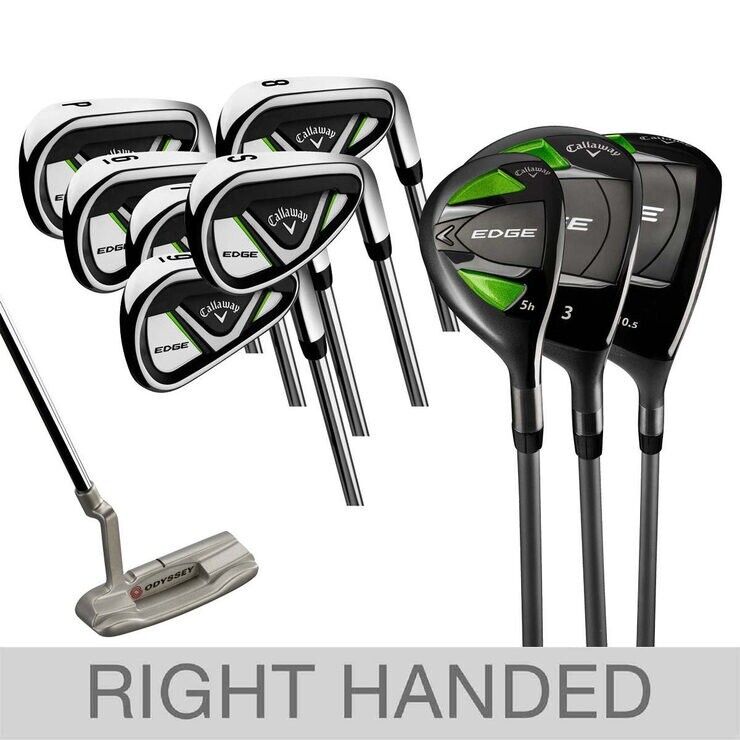 Callaway Edge mens 10 Piece Golf clubs set Right handed Brand new