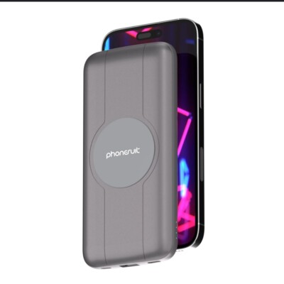 PhoneSuit Energy Core 10,000mAh Wireless Charger and Battery Pack