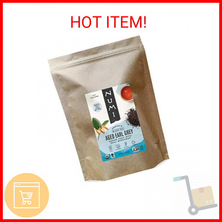 , 16 Ounce Pouch, Loose Leaf Black Tea With Berga