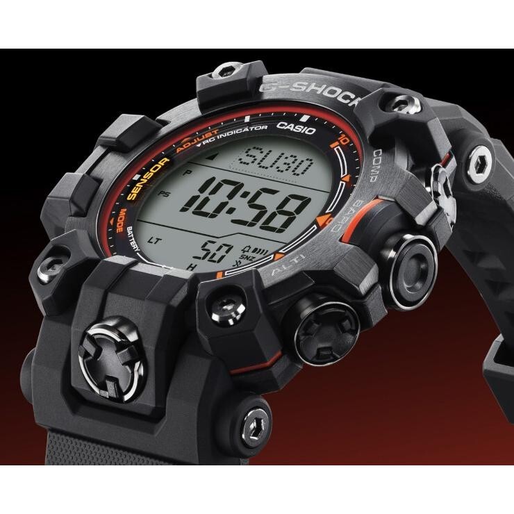 Pre-owned Casio G-shock Gw-9500mec-1jf Madman Emergency Color Men's Watch Japan
