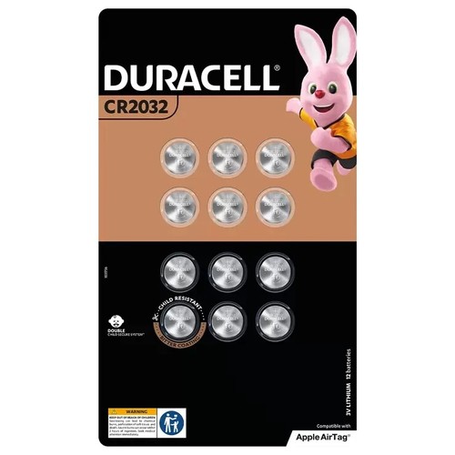 AirTags（5個セット）と5個の新品Duracell電池、4つのケース Amazon.com: Duracell 2032 Lithium Battery. 4 Count Pack