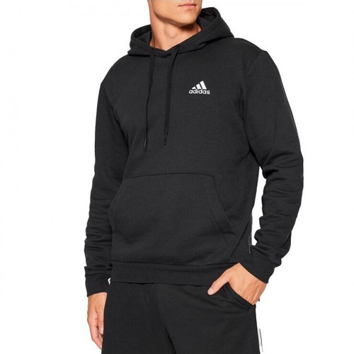 

Мужской черный флисовый пуловер с капюшоном Adidas Essential Feel Cosy размера  # 294, Adidas Superstar Primeblue