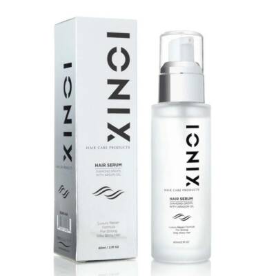 ISO Beauty Ionix Black Diamond Argan Oil Anti Frizz Best Hair Serum 2.1oz / 60ml