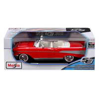 Maisto 1957 Chevrolet Bel Air Convertible Kid Model Diecast Toy