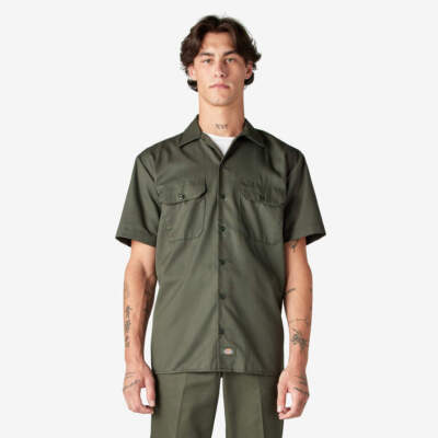 Dickies Mens Short Sleeve Work Shirt Work Wear - 1574 - New - Pick Color & Size