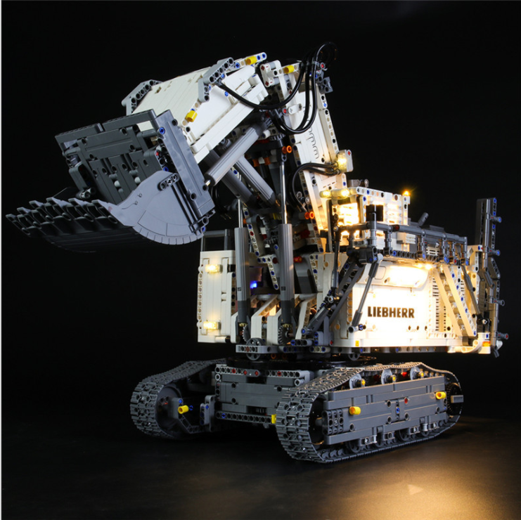 LED lighting Kit for LEGO 42100 Technic Liebherr R 9800 Excavator