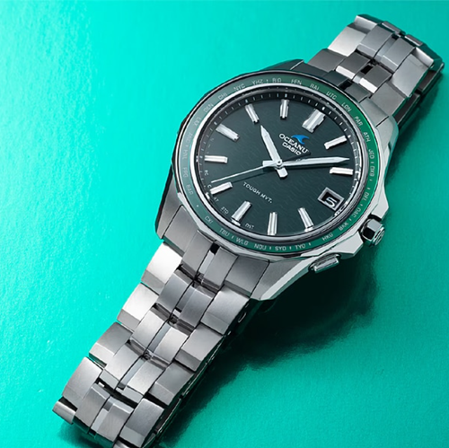 Pre-owned Casio Oceanus Ocw-s400-3ajf Oceanus Manta Ocw-s400 Japan Import