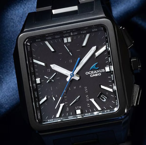 Pre-owned Casio Oceanus Ocw-t5000b-1ajf Oceanus Classic Line Japan Import