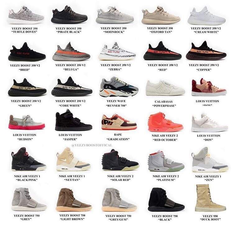 All the yeezy shoes Clearance