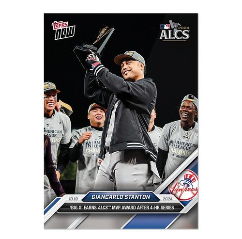 Topps ジャンカルロ スタントン Giancarlo Stanton 7 HRs Post 2024 MLB Topps NOW Card 879