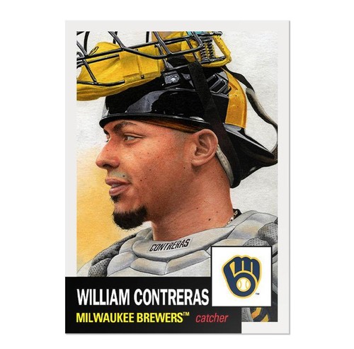 ゲームセンター・ゲームカード WILLIAM CONTRERAS William Contreras, Milwaukee Brewers, 2024 Topps Archives