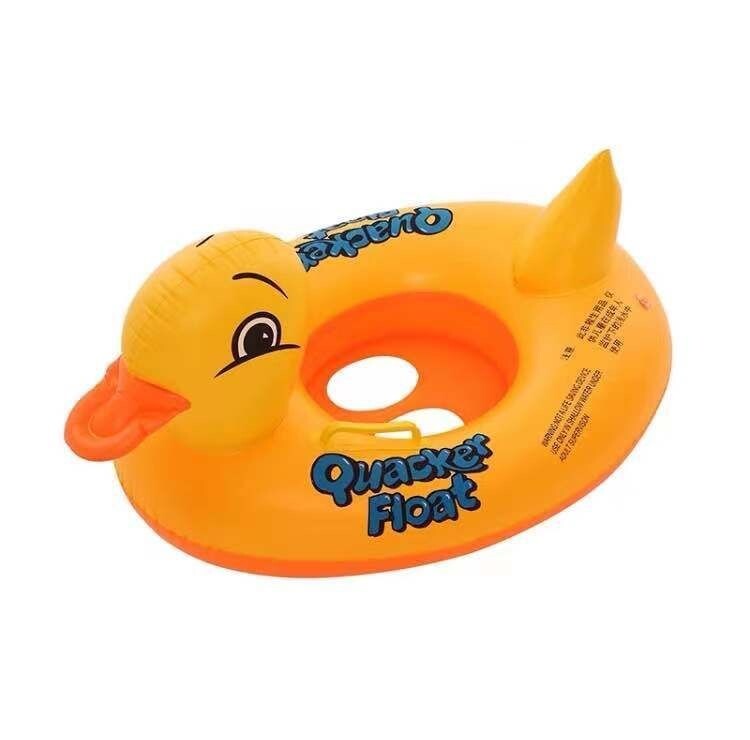 Salvagente a Mutandina Per Bambini Sediolina Piscina A Forma Di Papera sus