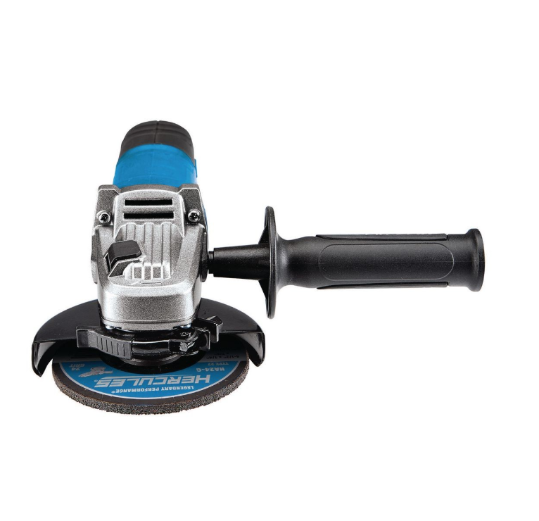 Hercules 4-1/2 in 11 Amp Heavy Duty Angle Grinder with Paddle Switch Powerful