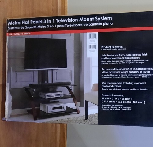 With Glass Shelves For 37