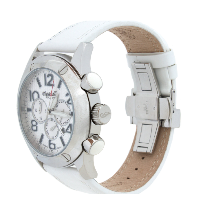 Pre-owned Ingersoll Rand Ingersoll 1892 // Abeline In7304 Wh White Dial Men's Watch- Limited Edition