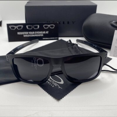 Oakley Holbrook Metal Grey Matte Prizm Polarized Sun Glasses 004123-03
