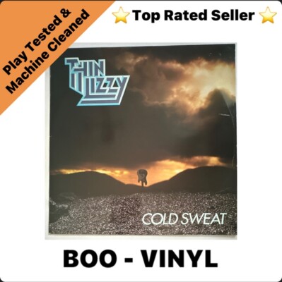 Thin Lizzy Cold Sweat 12'' Single Vinyl Record 1983 LIZZY 1112 Vertigo EX / EX