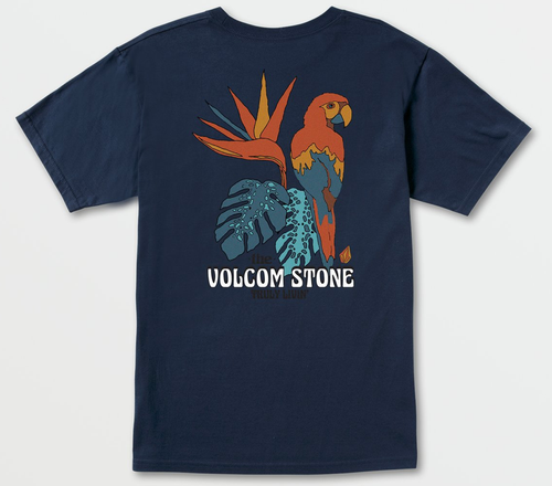 

Volcom Picaroon Футболка с коротким рукавом (темно-синий) Мужская футболка с рисунком, Navy