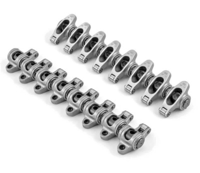 Speedmaster Chevy SBC 350 1.5 Ratio 3/8'' Stainless Steel Roller Rocker Arm Set
