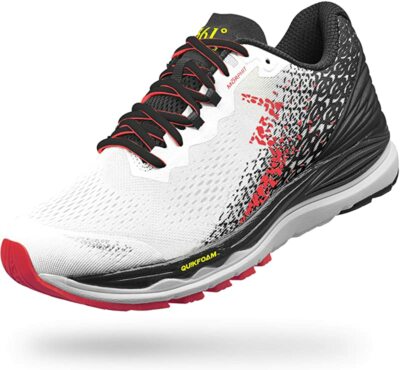 

Женские беговые кроссовки 361 Degrees Meraki 3, белые/опасные, 11 B(M) США, White/hazard