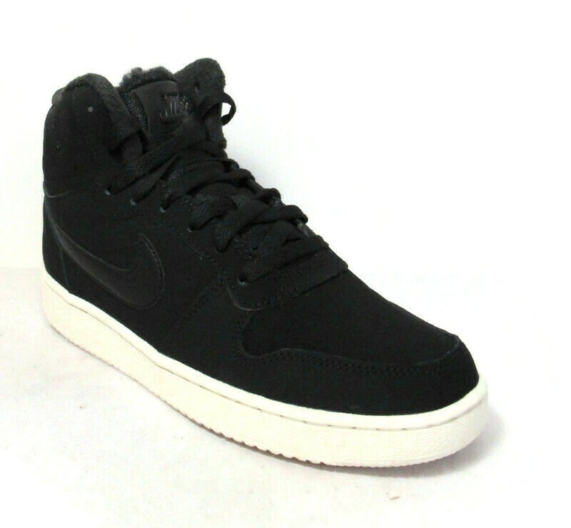 

ЧЕРНЫЕ ЖЕНСКИЕ КРОССОВКИ ИЗ ЗАМШИ NIKE EBERNON #AV2478 001, Черный, NIKE EBERNON