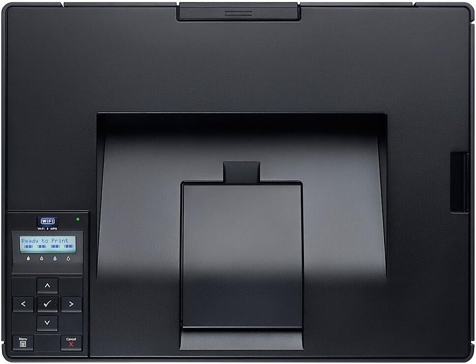 Dell C1660w A4 Color Laser Printer / No Toners / Low 610 Page Count / See Pic#6 - Picture 2 of 6