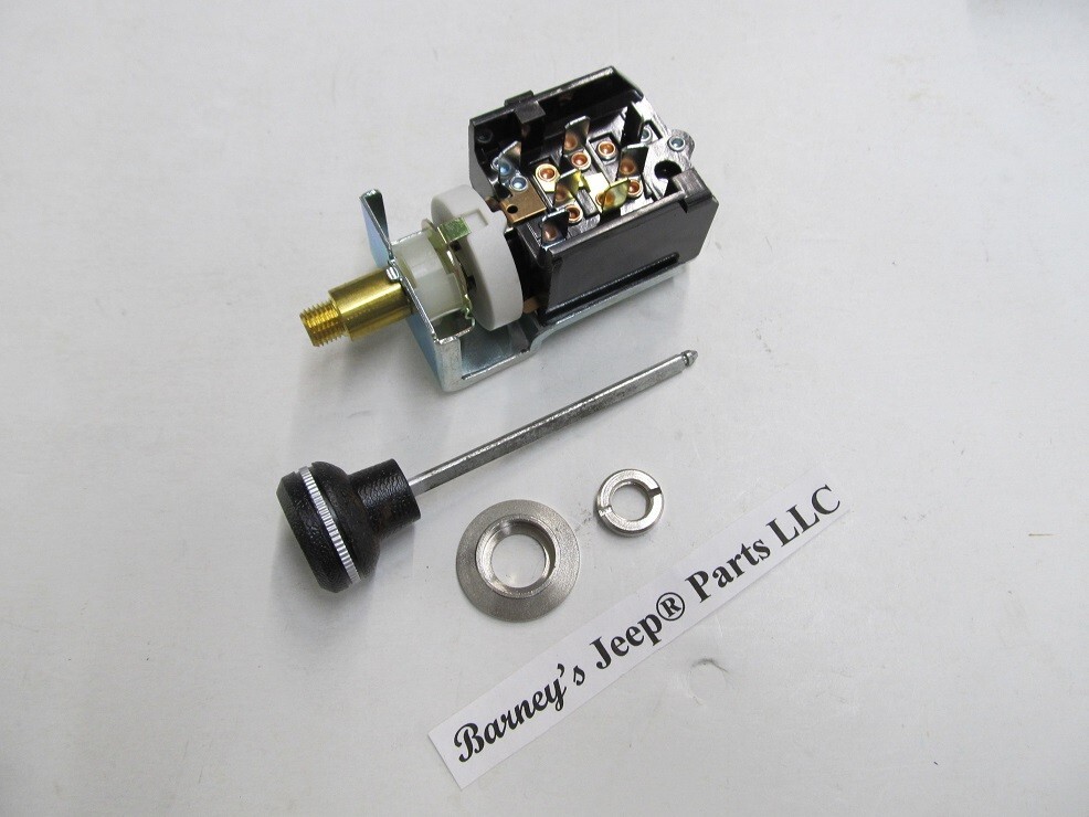 スウィッチライト FITS JEEP CJ5 CJ6 CJ7 LATE 1972 - 1979 HEADLIGHT SWITCH KIT