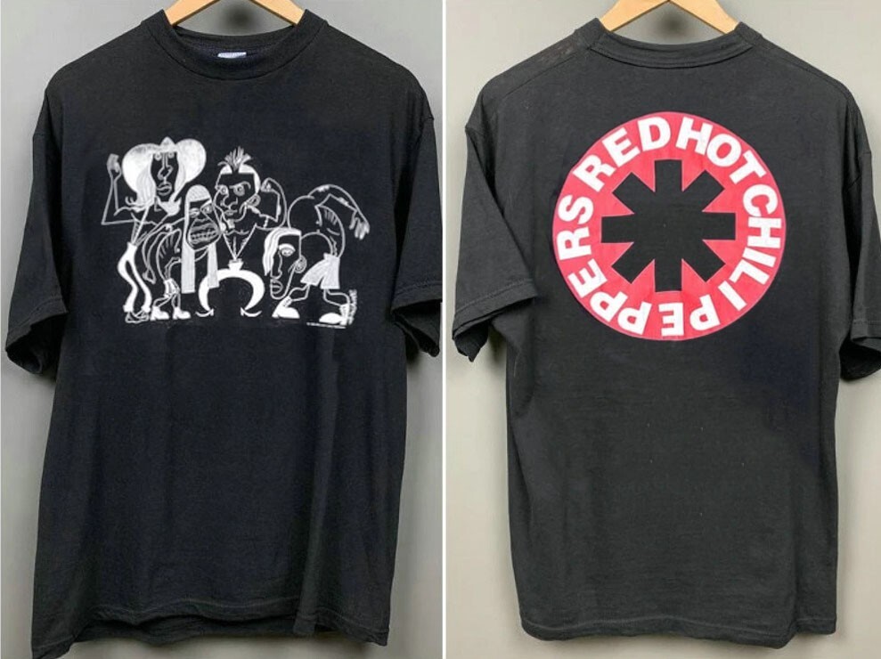 うみ Red Hot Chili Peppers Picasso Tシャツ 90's RED HOT CHILI PEPPERS T-SHIRT 【Picasso】 | spike osu