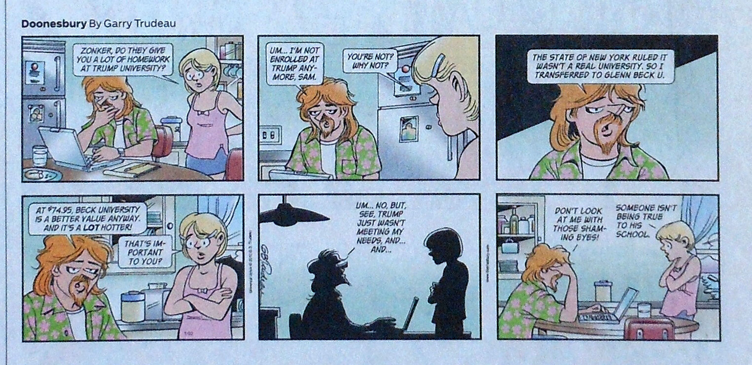 英語 超大型本 40： A DOONESBURY RETROSPECTIVE 40: A Doonesbury Retrospective: Garry Trudeau: 9780740797354