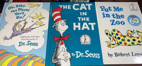 3 NEW Dr Seuss book lot of Hardcover Book Collection | eBay