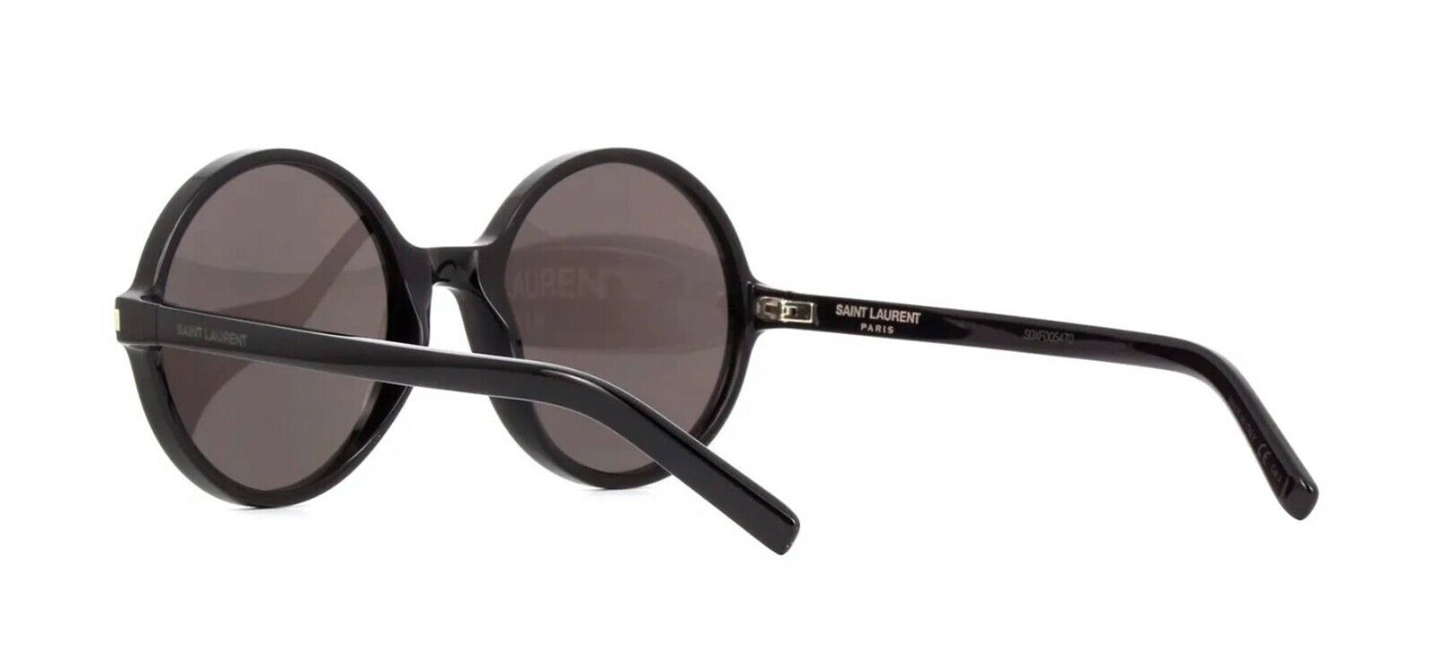 Pre-owned Saint Laurent Sl 450 Black/grey (001) Sunglasses In Gray