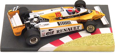1:18 Diorama 1980 Renault RE-20 Turbo 1st GP of Austria GPC97092D