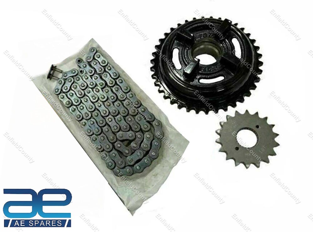 Complete Chain Sprocket kit For Royal Enfield Bullet Classic 500 EFI  597462  