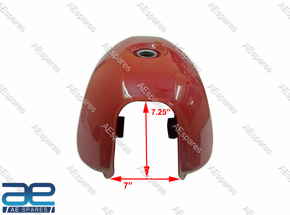 For Royal enfield Continental GT 535cc Petrol Fuel Tank Red  