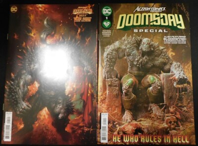 ACTION COMICS PRESENTS DOOMSDAY SPECIAL 1 A B DC VARIANT COMICS PARRILLO 2023 NM