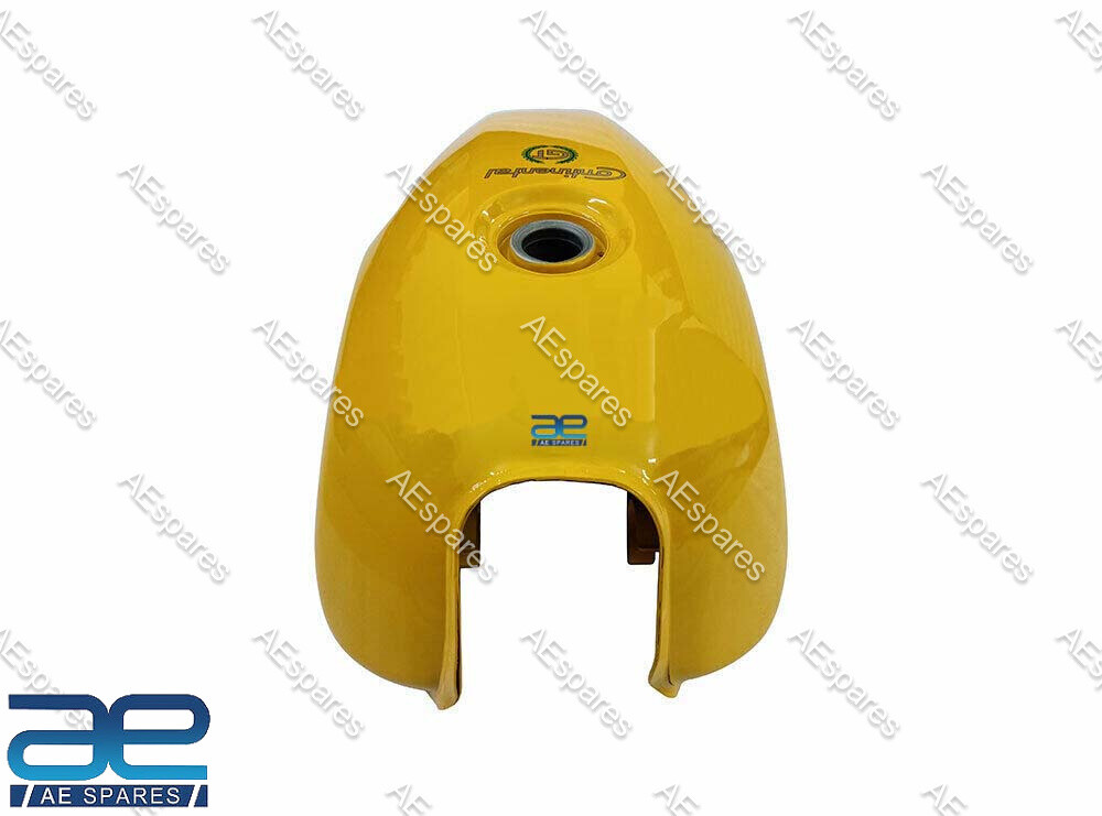 For Royal enfield Continental GT 535 cc Petrol Gas Fuel Tank Yellow Color  