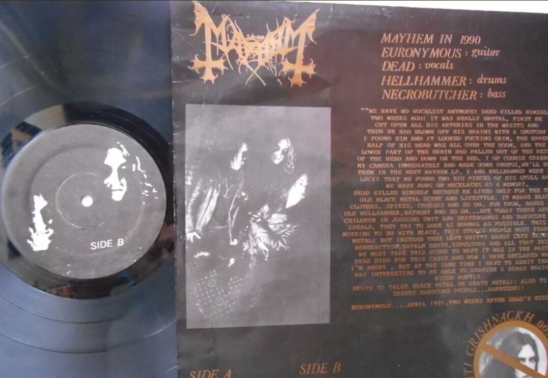 Mayhem - Dawn Of The Black Hearts - Lp Vinyl Original Edition Colombia 1995 VG++