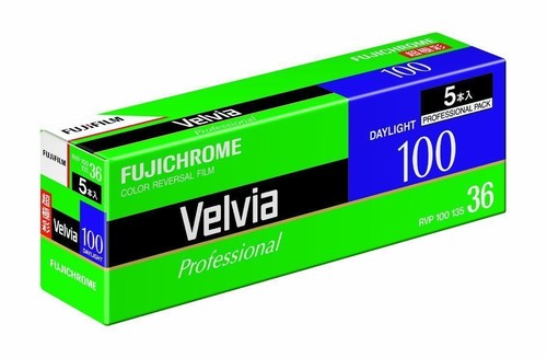 Final farewell to Fujichrome Velvia 50 sheet film as shipment ends