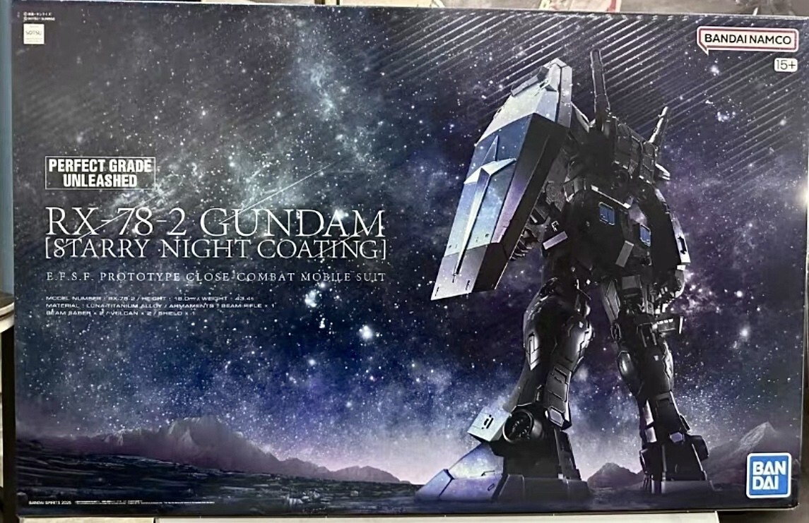 海外限定 PG UNLEASHED RX-78-2 スターリー ナイト.Ver PG 1/60 Unleashed RX-78-2 Gundam (Starry Night Edition
