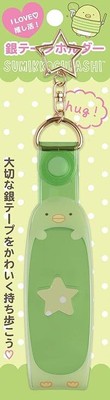 Sumicco-Gurashi Gin tape holder I Love Oshikatsu - penguins?