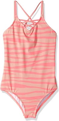 

Сплошной купальник Billabong Girls Wild Dream, пыльный румянец,  лет, Dusty blush, Y108UBWI