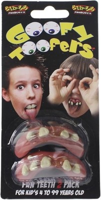 2 Pack Billy Bob Crazy Goofy Toofers
