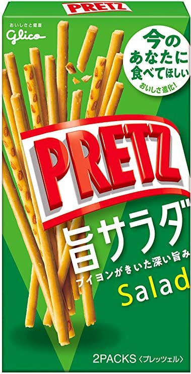 glico✩.*˚ Japanese Popular Snack Ezaki Glico Pretz salad Flavor 69g x