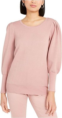 

Женский свитер Alfani с пышными рукавами, темно-розовый, большой размер, Dark pink